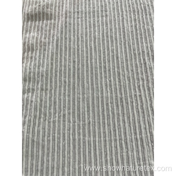 100% cotton dobby stripe woven fabrics for lady's shirt and dress